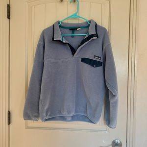 Patagonia Blue Fleece Pullover